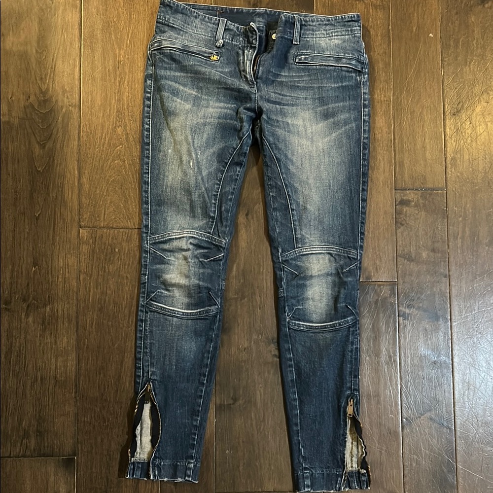 R13 Moto Jeans